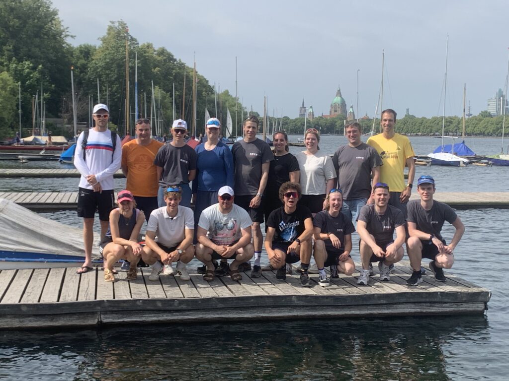 Das Helferteam am Sonntag