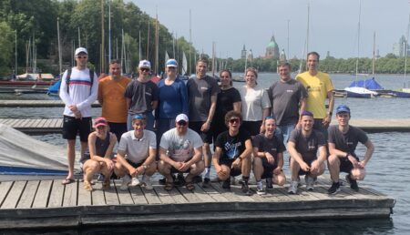 Das Helferteam am Sonntag