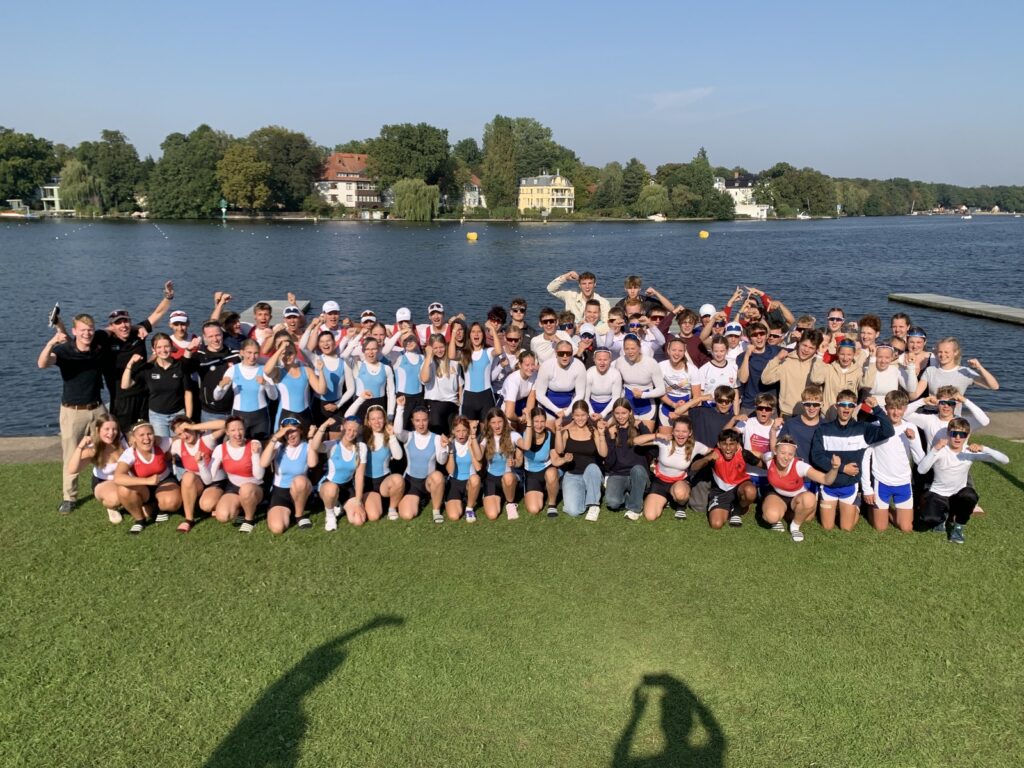 Das niedersächsische Ruderteam 2024.