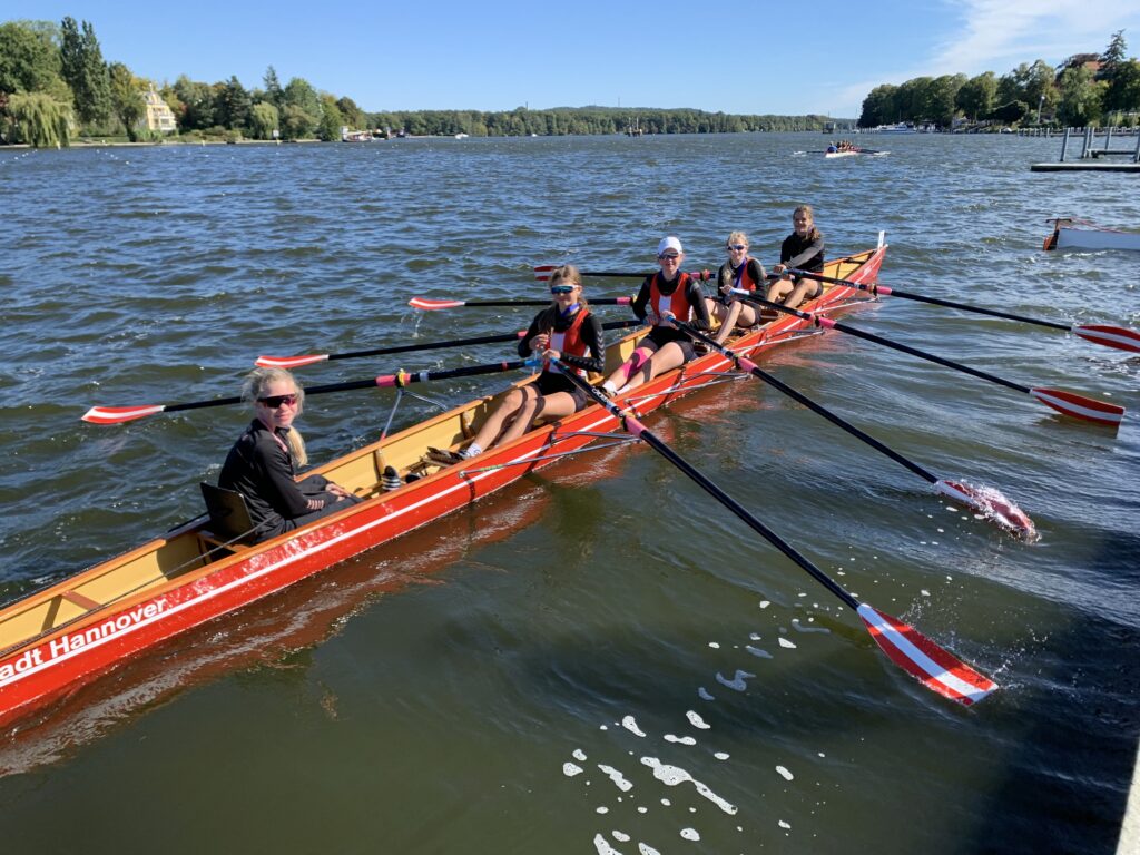 Mädchen U15 Gig-4x+: 2. Bismarckschule