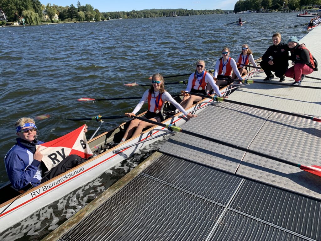 Mädchen U19 Gig-4x+: 2. Bismarckschule