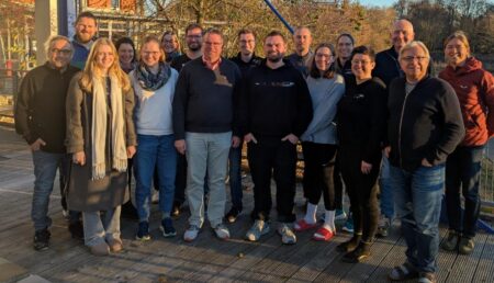 er Vorstand der DRJ und die Teilnehmer der gemeinsamen Sitzung von Referat und BDSR.