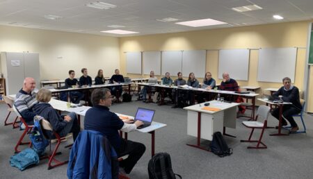 Während der Sitzung