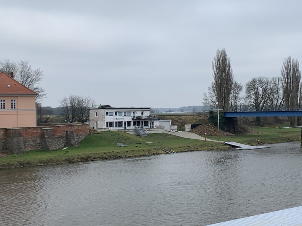 Das Bootshaus des RV Hoya