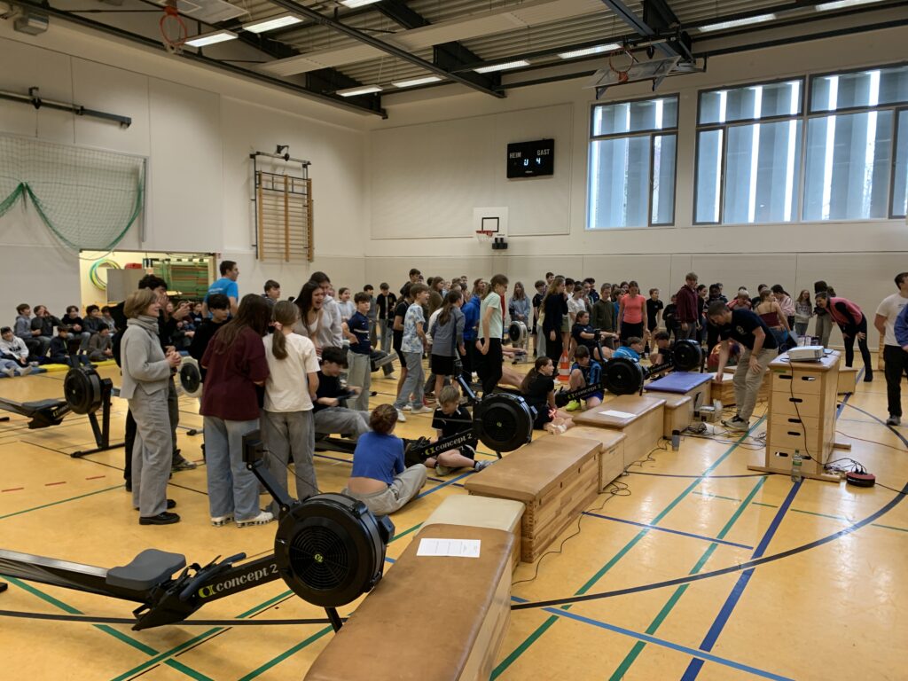 Die Staffeln der 7. Klassen