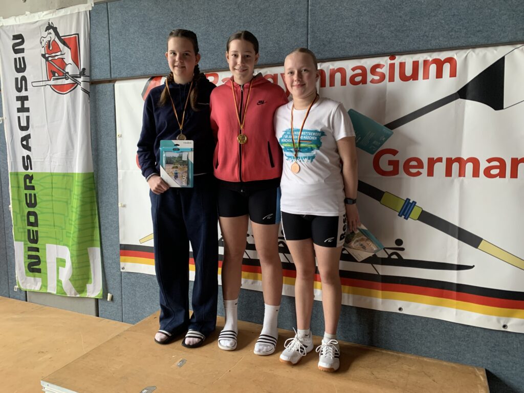 Siegerehrung für die jüngsten Starterinnen