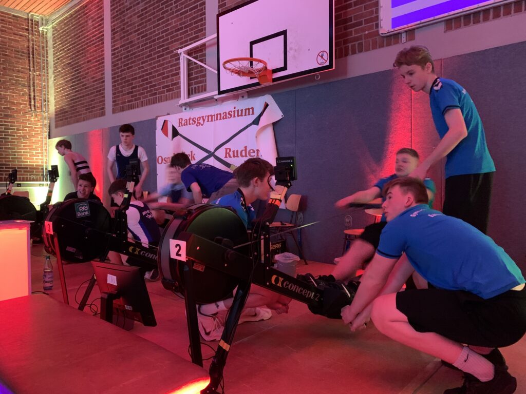 Action bei den Staffeln